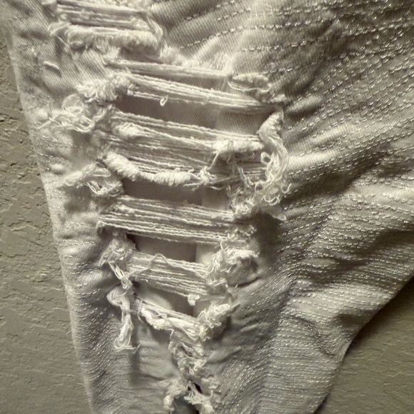 Guapi White Stacked Jeans Size 34 - Picture 12 of 16